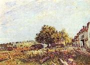 Alfred Sisley Saint Mammes am Morgen oil painting reproduction
